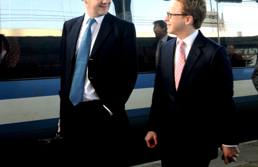 Ben with George Osborne